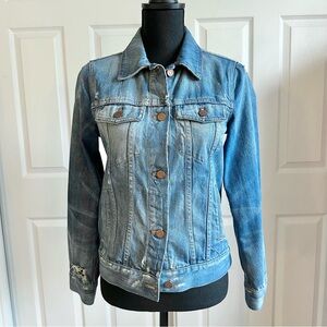Madewell Distressed Denim Jean Jacket